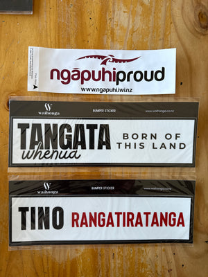 Ngāpuhi Bumper Sticker