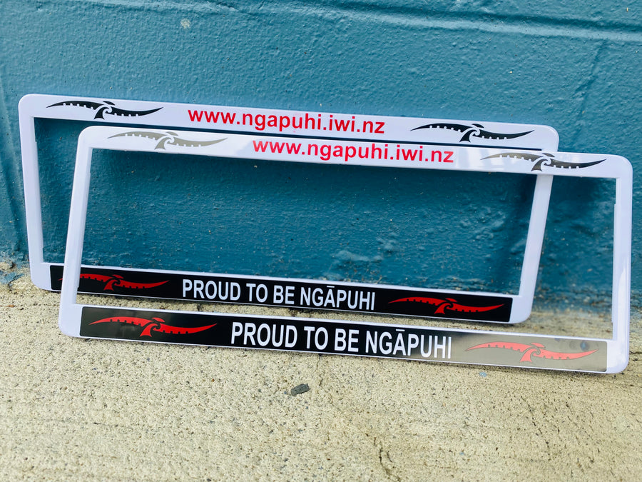 Number Plate Surround (pair)